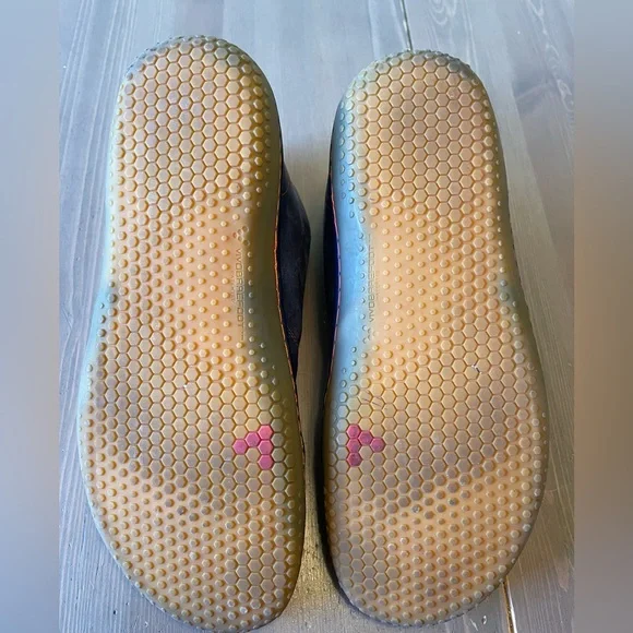 Vivo Barefoot Gobi 2 Urban Dark Blue with Red Stitching Leather Boots - Size 12 - Picture 10 of 10